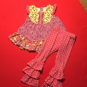 Matilda Jane Matching Sets - Matilda Jane 2 piece outfit size 2t Matilda Jane Matching Sets - Matilda Jane 2 piece outfit size 2t
